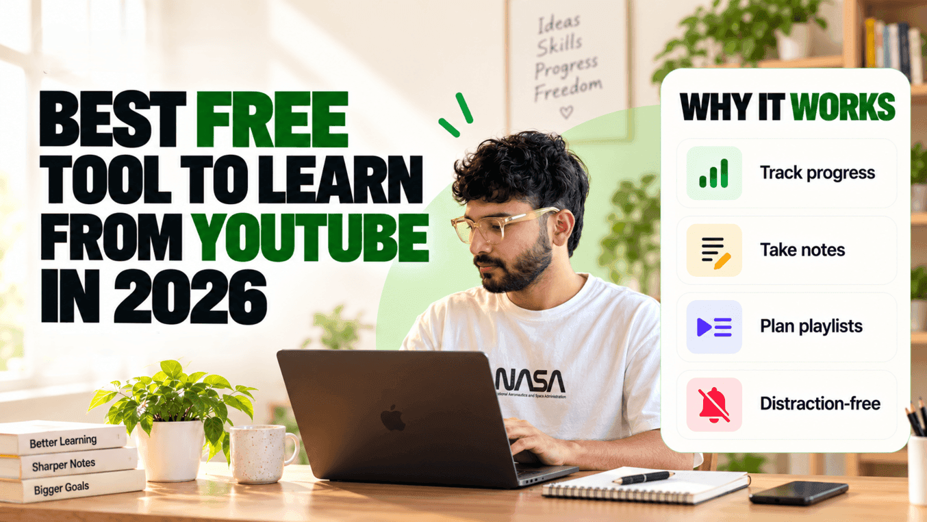 Best Free Tools to Learn from YouTube in 2027 - Tested & Ranked